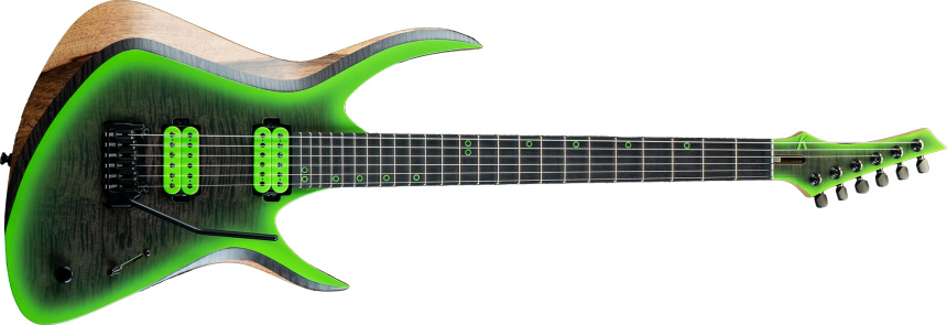 Kiesel Antares Racing Green Burst Edges